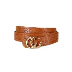 CARVEN - Cinturón mujer Iris camel Paris