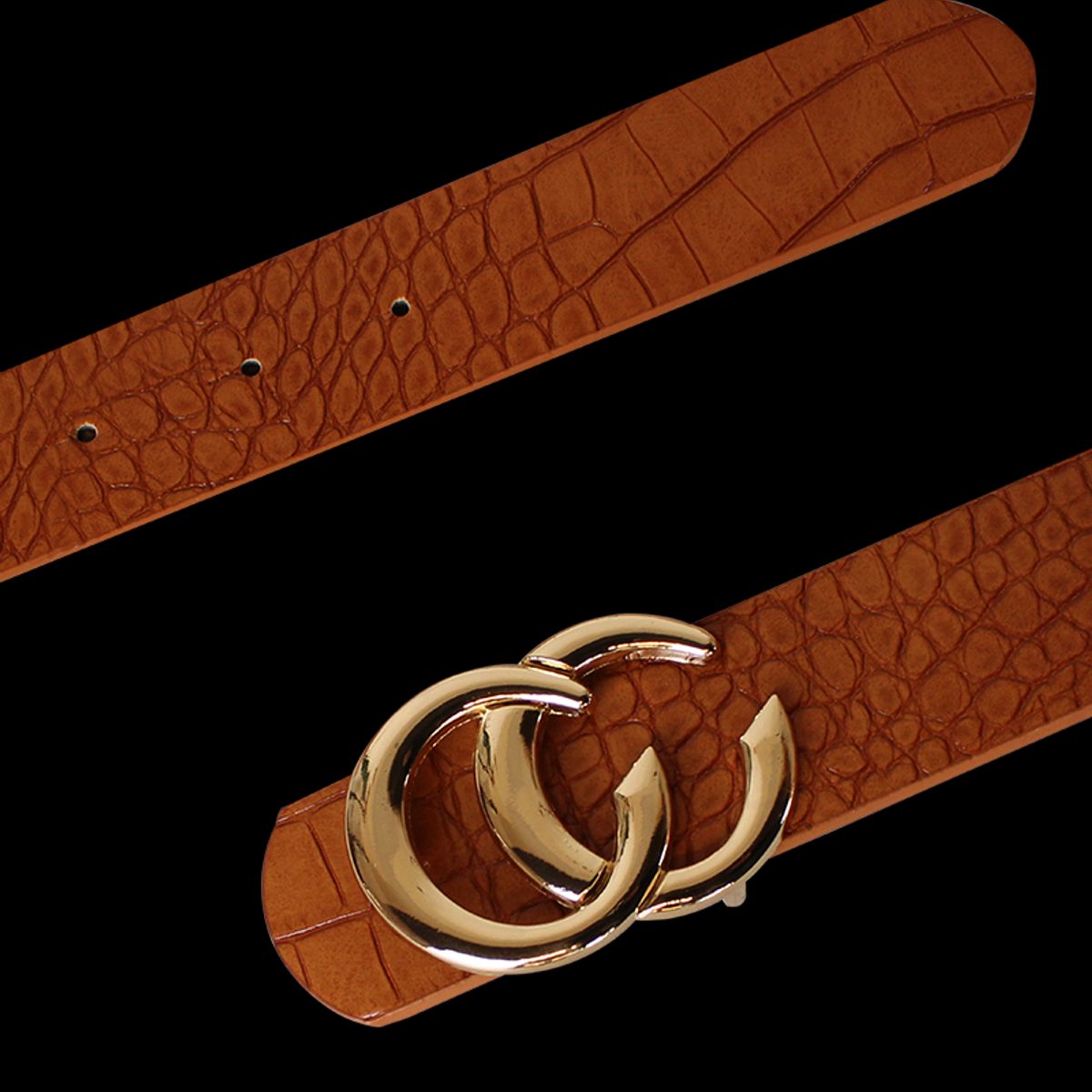 CARVEN - Cinturón mujer Iris camel Carven Paris