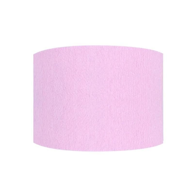 GENERICO - Rollo 100 Tiras Desechables Papel Cuello Peluquería Barbería - Rosa