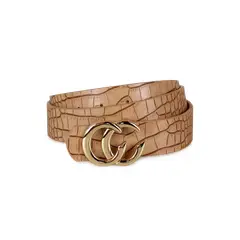 CARVEN - Cinturón mujer Iris beige Paris