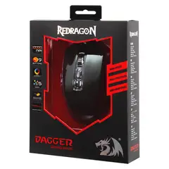 REDRAGON - MOUSE GAMER RGB DAGGER M715