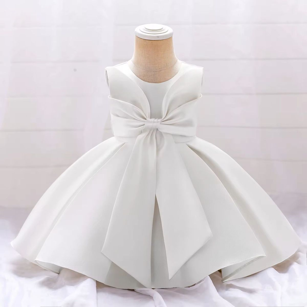 DANK - Vestido de niña Lazo Encantador