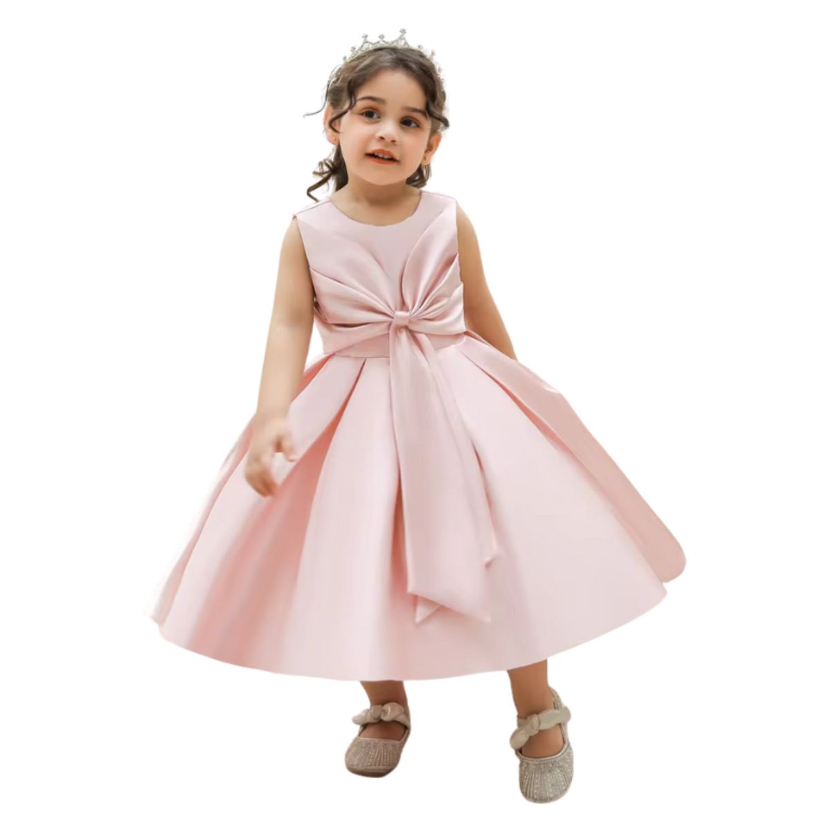 DANK - Vestido de niña Lazo Encantador