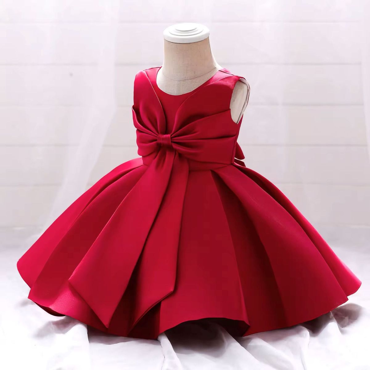 DANK - Vestido de niña Lazo Encantador