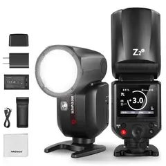 NEEWER - Flash Speedlite Z2-C TTL Cabezal Redondo para Canon