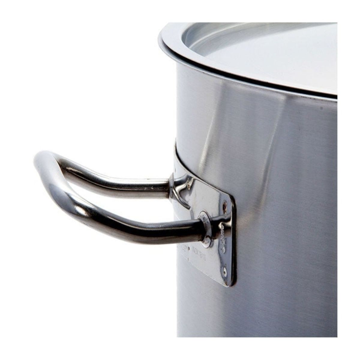 LACOR - Fondo con Asas y Tapa 98lt Acero Inoxidable 50x50cm Lacor