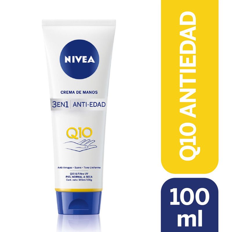 NIVEA - Crema De Manos Nivea Cuidado Antiedad Q10 100ml