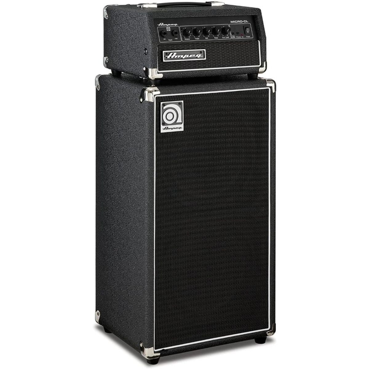 AMPEG - Gabinete + Cabezal De Bajo Ampeg Micro-CL Stack