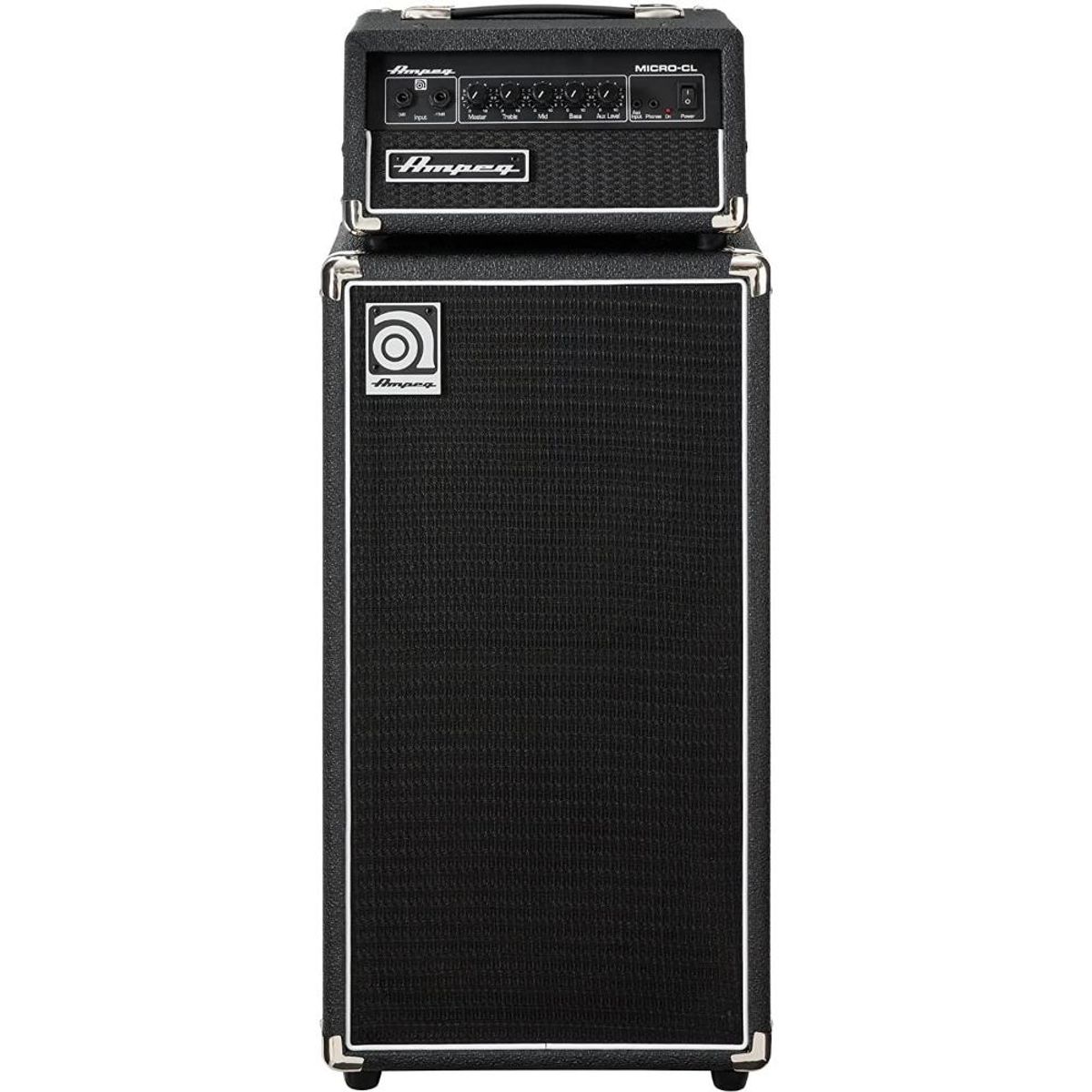 AMPEG - Gabinete + Cabezal De Bajo Ampeg Micro-CL Stack