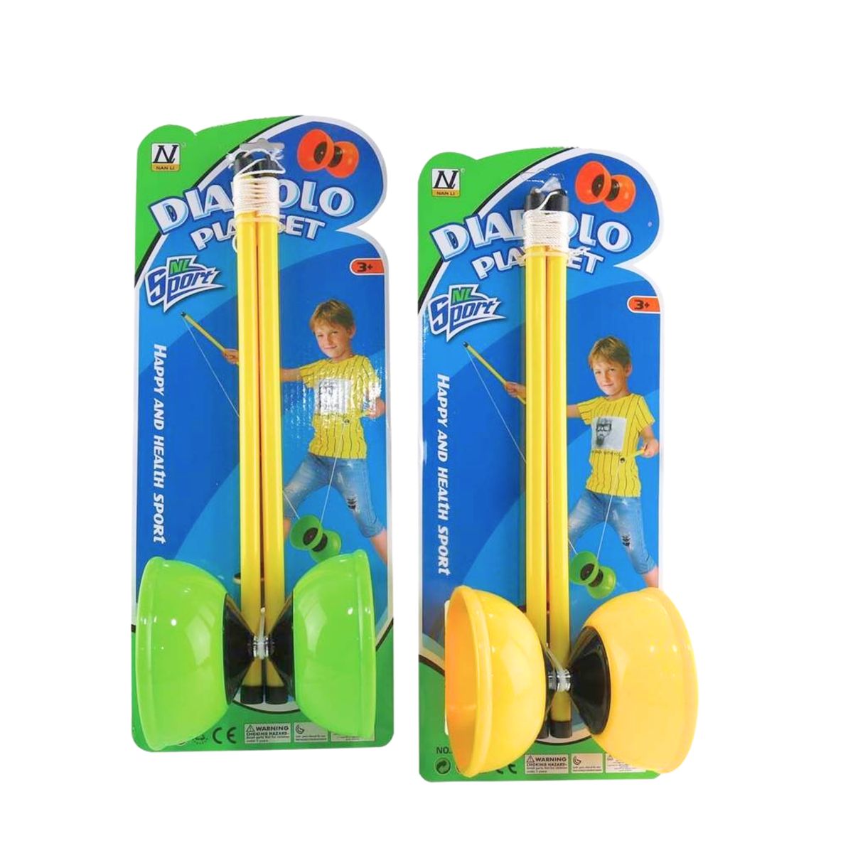 EKOL TACTICA MILITAR - Juguete Diábolo Con 2 Varilla Y 1 Cuerda De Malabares Yoyo