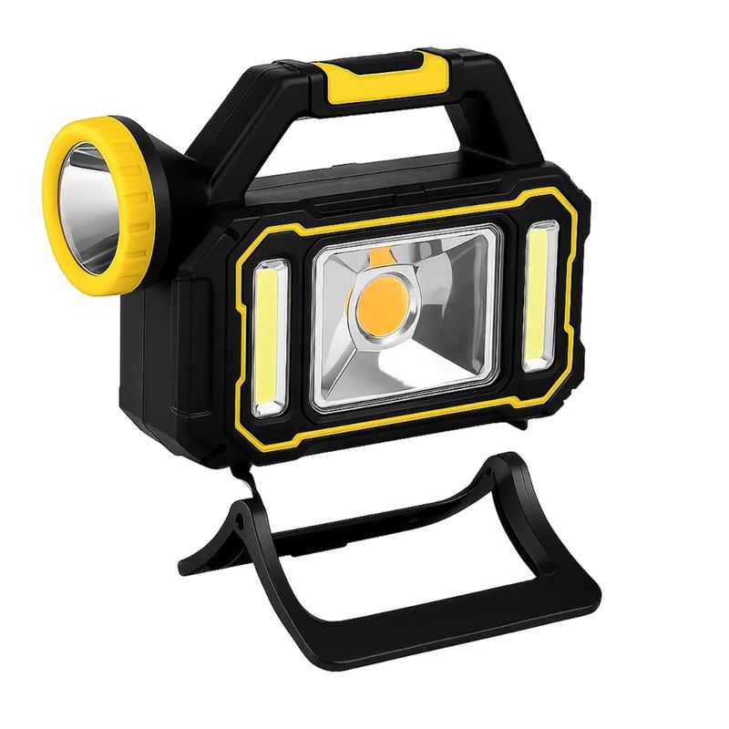 MOVI - Linterna de emergencia recargable con carga solar y USB