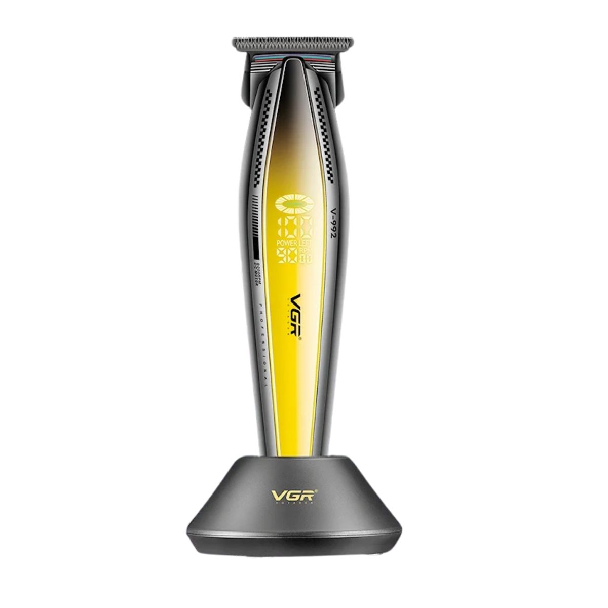VGR VOYAGER - Máquina Patillera Pro VGR V-992 Dorado Metal 9000 Rpm Motor