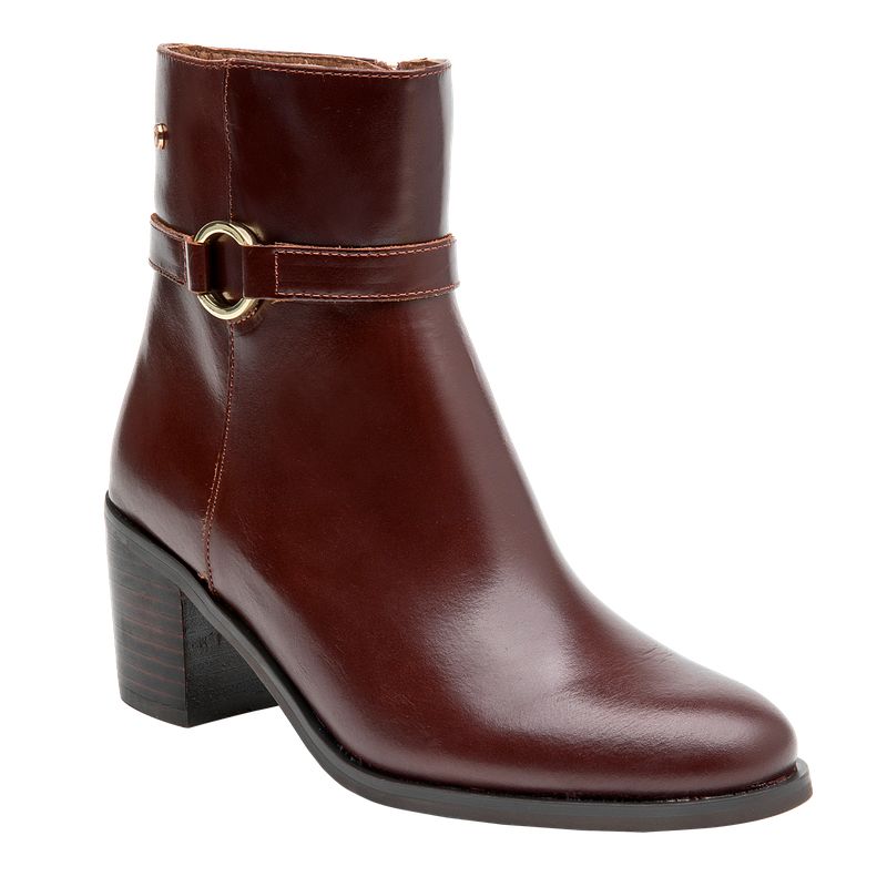 POLLINI - Botín Casual Mujer Marrón Pollini