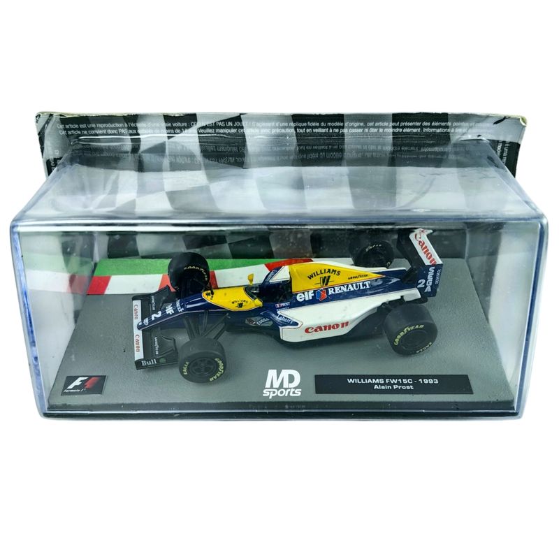 FORMULA 1 - Auto Formula 1 Williams FW15c 1993 N.Mansell Caja Acril 1:43