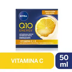 NIVEA - Crema Facial Q10 Energy Noche 50ml