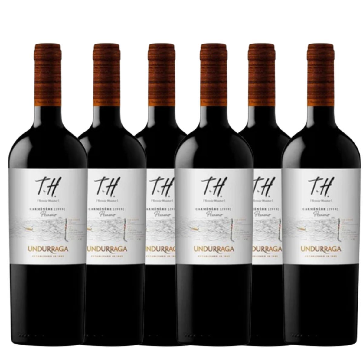 UNDURRAGA - 6x Vino Undurraga Th - Carmenere Peumo - 750ml