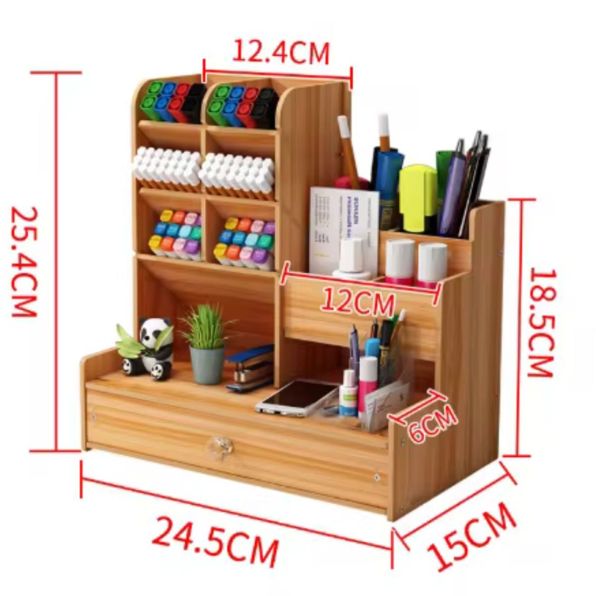 GENERICO - Organizador De Escritorio Lapicero Ordenador de Oficina