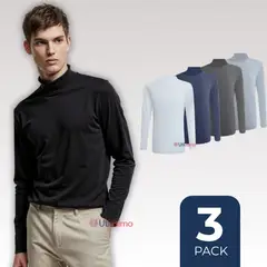 UTILISIMO - Pack 3 Camiseta Beatle Polar Juvenil Colores Surtidos
