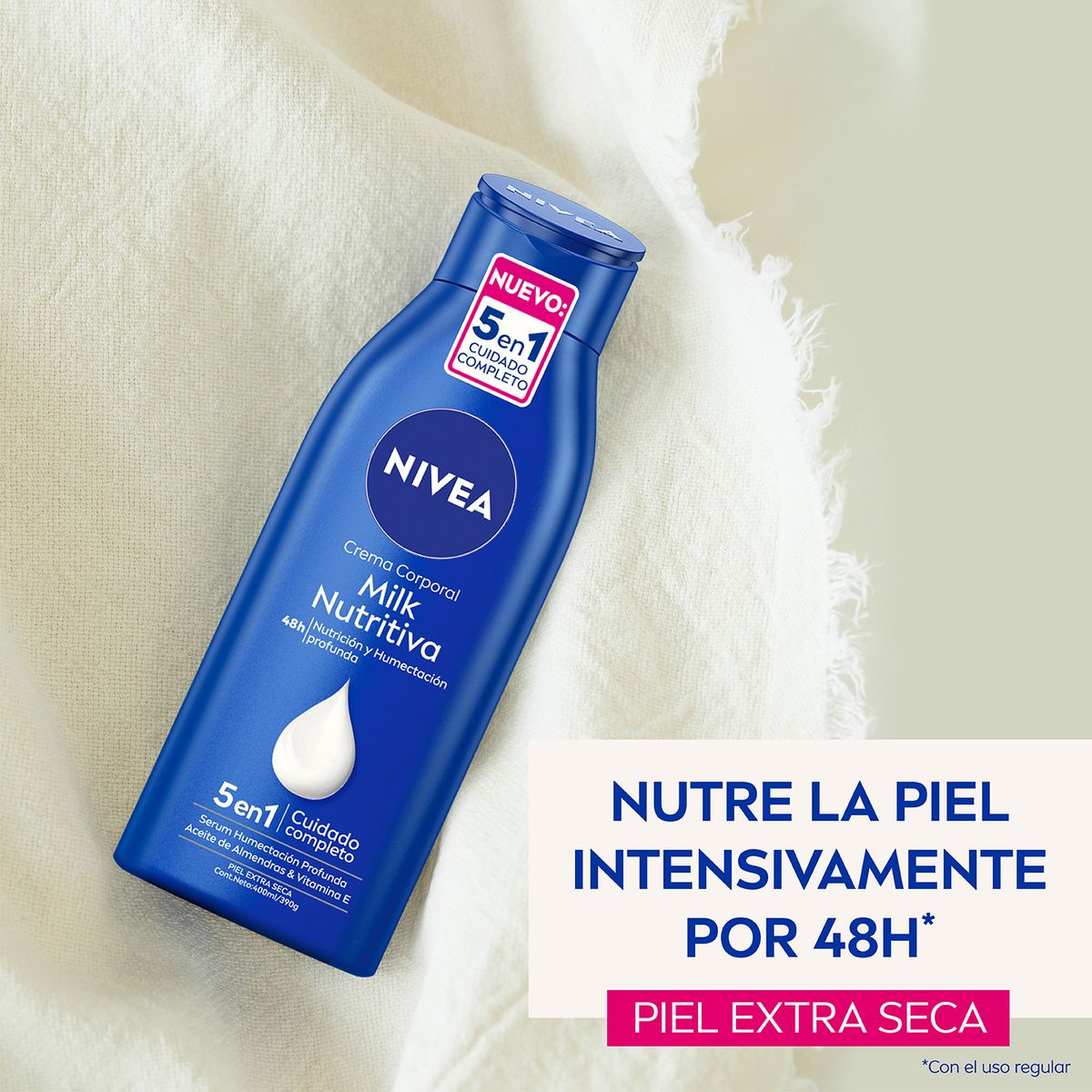 NIVEA - NIVEA Crema Corporal para Piel Seca (400ml)