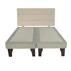 GAEX - BASE CON RESPALDO ATACAMA 2 PLAZAS 150X 200 CM