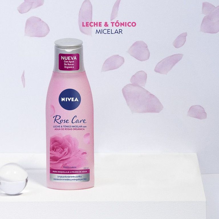 Leche & Tonico Micelar 2 En 1 Rose Care 200ml