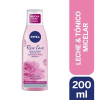 Leche & Tónico Micelar 2 En 1 Rose Care 200ml