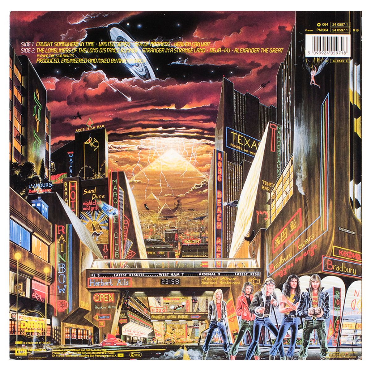 SANCTUARY - Iron Maiden - Somewhere In Time - Vinilo