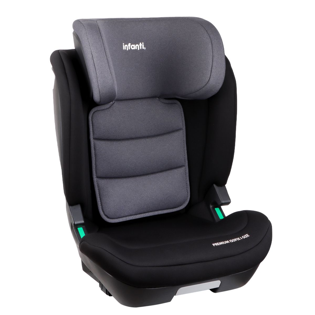 INFANTI - Silla Auto Butaca Premium Isofix Plus Negro Infanti
