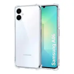 GENERICO - CARCASA TRANSPARENTE PARA SAMSUNG A06 PROTECTOR CAMARA