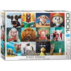 EUROGRAPHICS - 6000-5524 FUNNY ANIMALS BY LUCIA HEFFERNAN 1000