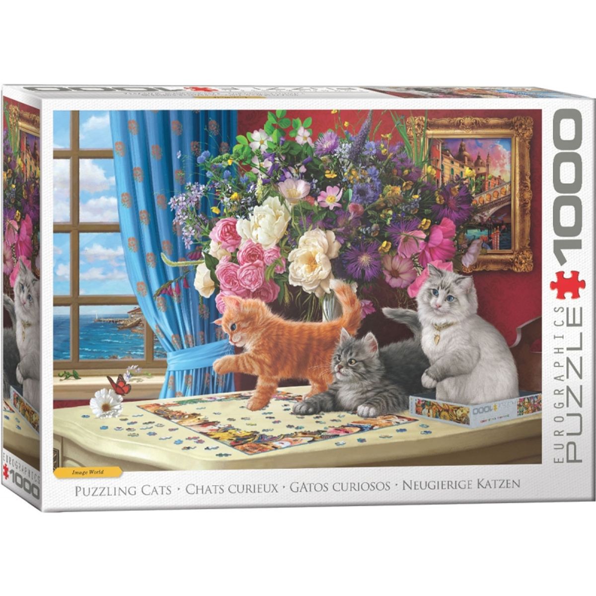 EUROGRAPHICS - EUROGRAPHICS 6000-5914 PUZZLING CATS BY IMAGE WORLD 1000