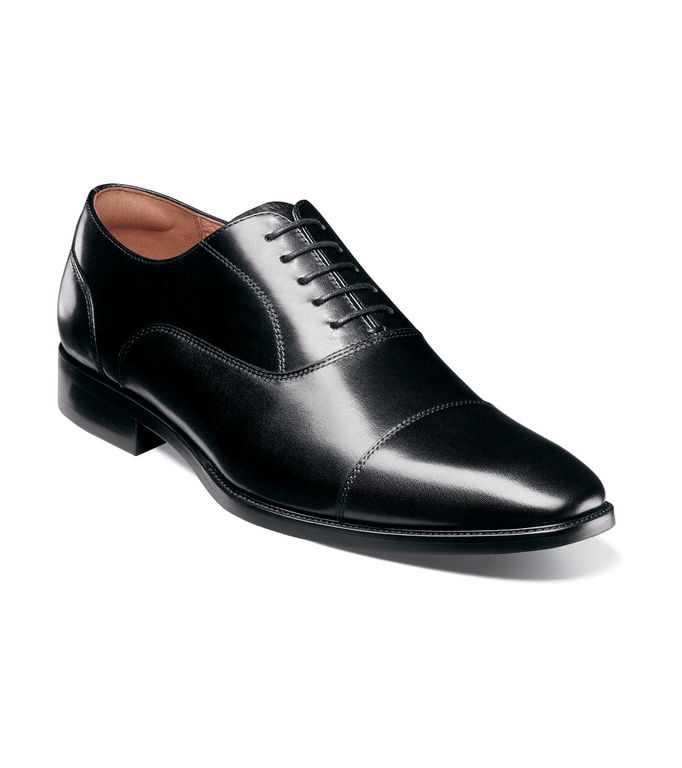 Zapatos Formal Sorrento Cap Toe Bal Oxford Negro
