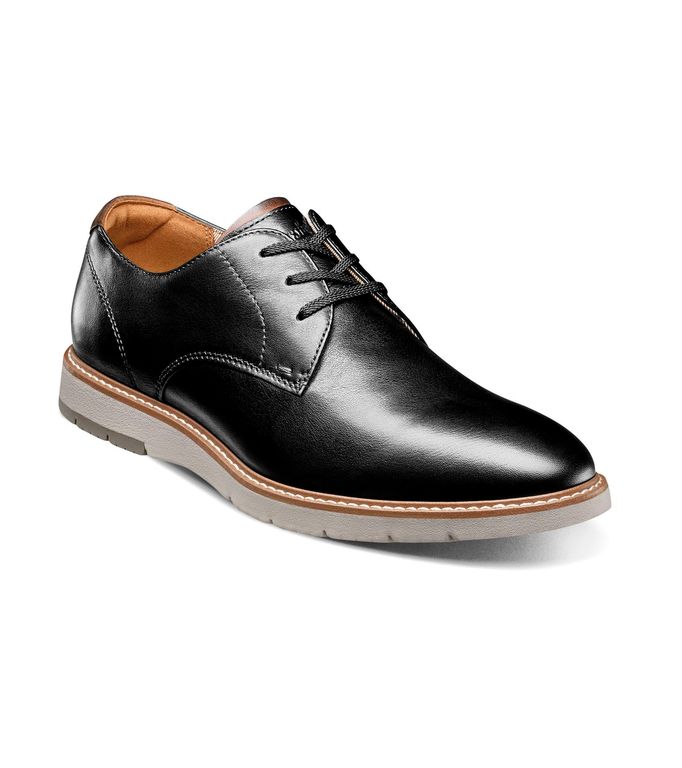 Zapatos Casual Vibe Plain Oxford Negro