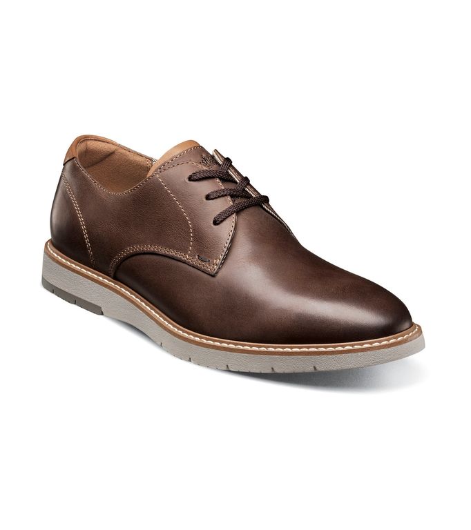 Zapatos Casual Vibe Plain Oxford Café