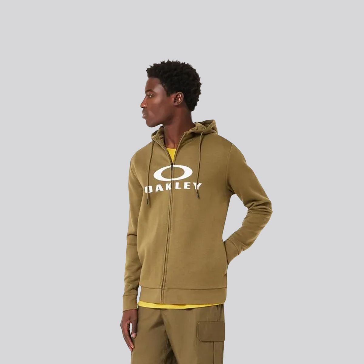 OAKLEY - Polerón Hombre Bark FZ 2.0 Oakley Army Green