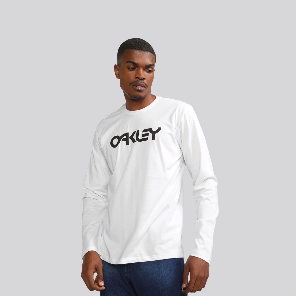 OAKLEY - Polera Hombre Mark II LS Oakley White