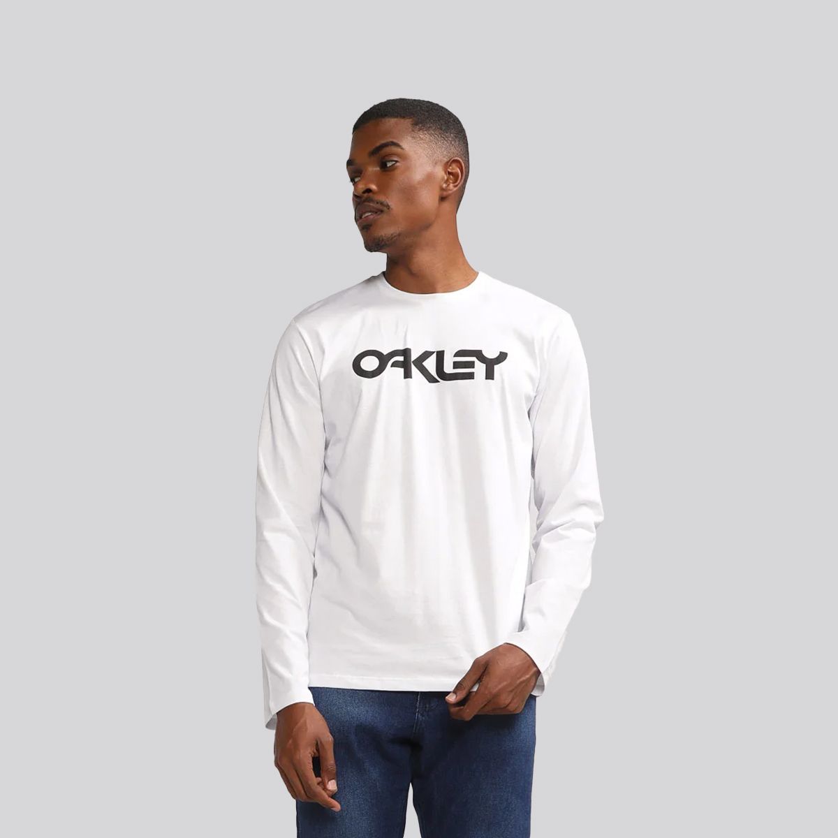 OAKLEY - Polera Hombre Mark II LS Oakley White