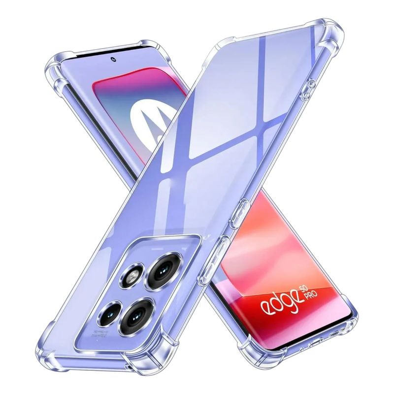 GENERICO - CARCASA TRANSPARENTE PARA MOTOROLA G15 PROTECTOR CAMARA