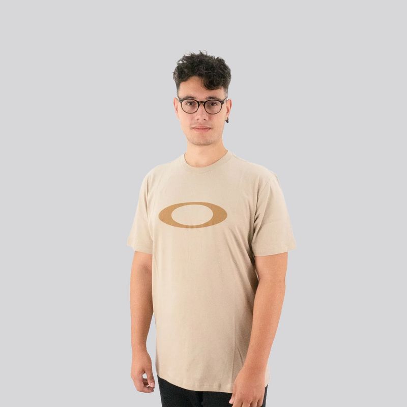 OAKLEY - Polera Hombre O-Ellipse Oakley Beige