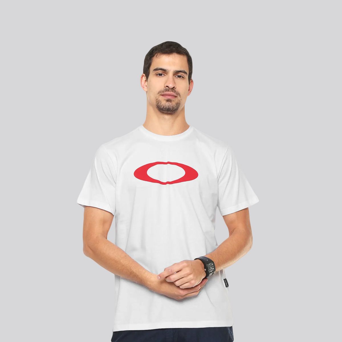 OAKLEY - Polera Hombre O-Ellipse Oakley White