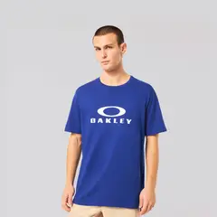 OAKLEY - Polera Hombre O Bark 2.0 Crystal Blue