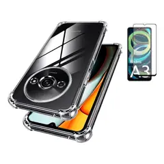 GENERICO - CARCASA TRANSPARENTE PARA XIAOMI REDMI A3 PROTECTOR CAMARA
