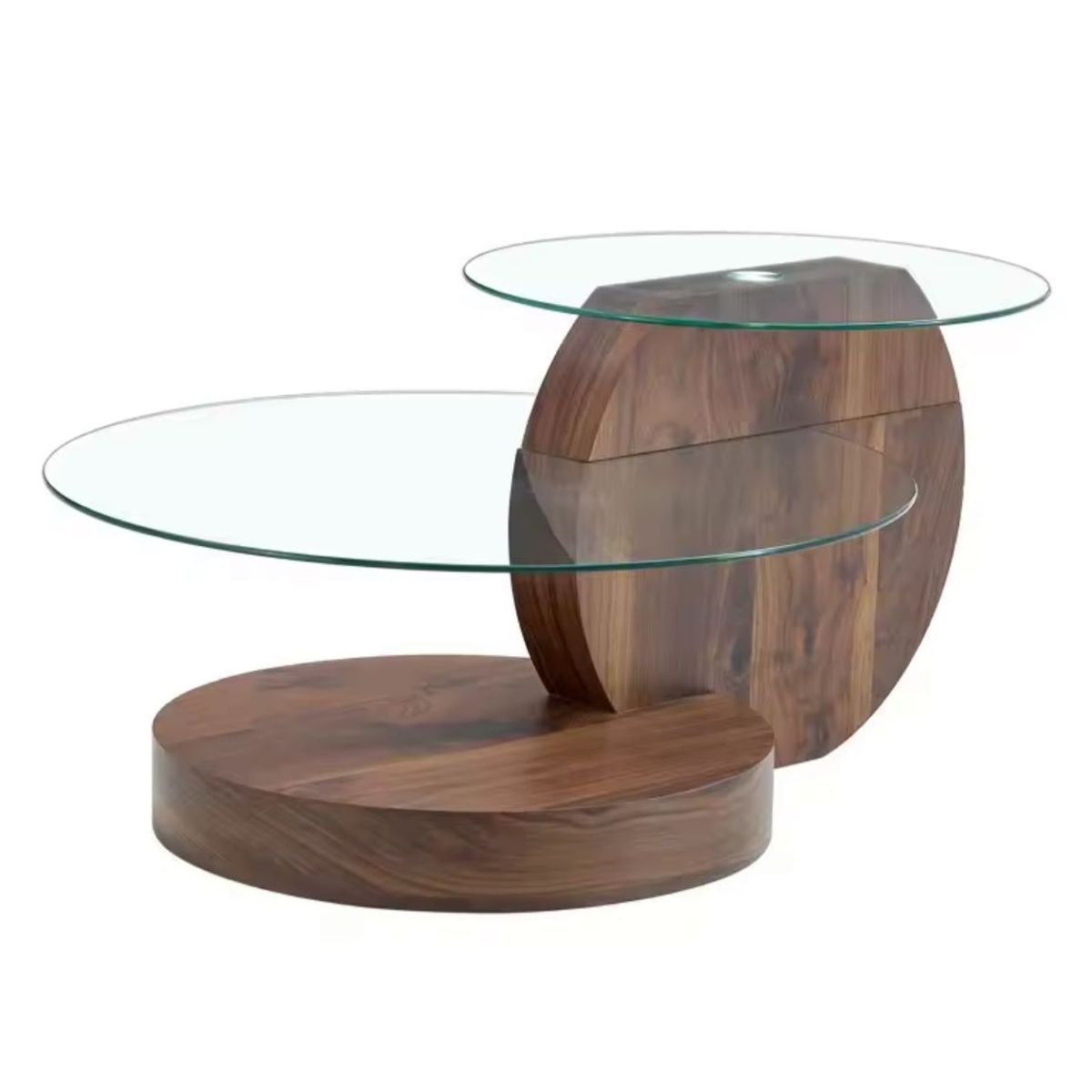 HABITA2 CHILE - MESA DE CENTRO GLASSY- COLOR NATURAL