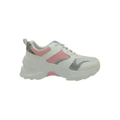 HERIEL - Zapatilla Blanca Plataforma Mujer