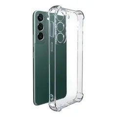 GENERICO - CARCASA TRANSPARENTE PARA SAMSUNG S23 PROTECTOR CAMARA