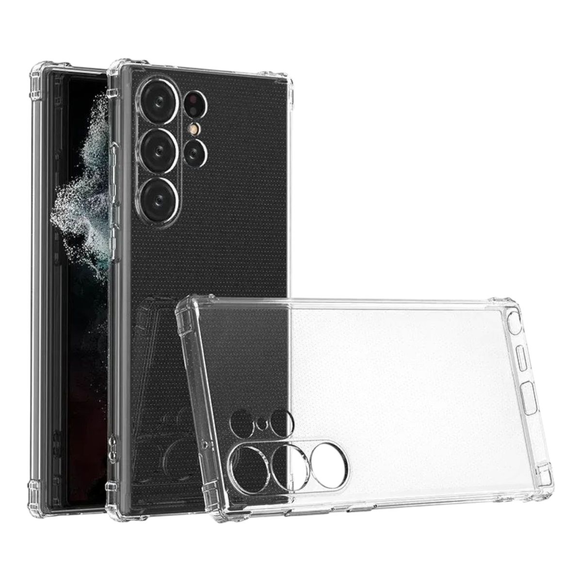 GENERICO - CARCASA TRANSPARENTE PARA SAMSUNG S25 ULTRA PROTECTOR CAMARA