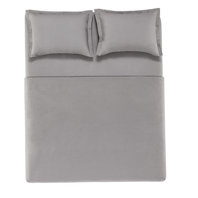 Imagen 2 del producto Sábanas 2 plazas 100% algodón 200 hilos Titanio