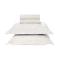 Juego de sábanas 2 plazas 300 hilos Bossa Blanco