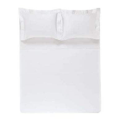 Imagen 2 del producto Juego de sábanas 2 plazas 300 hilos Bossa Blanco