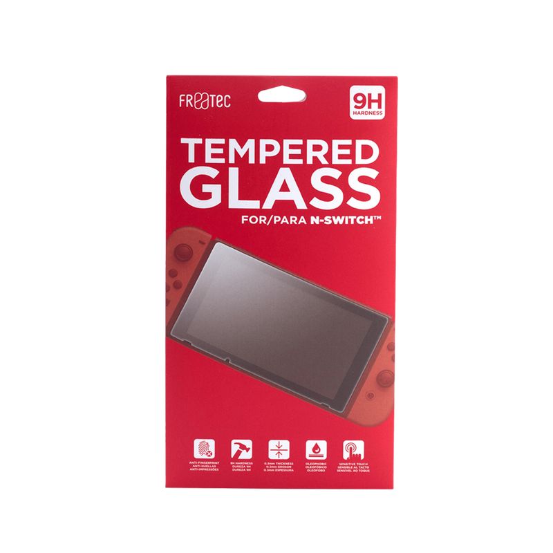 NINTENDO - Protector Cristal Templado para Nintendo Switch